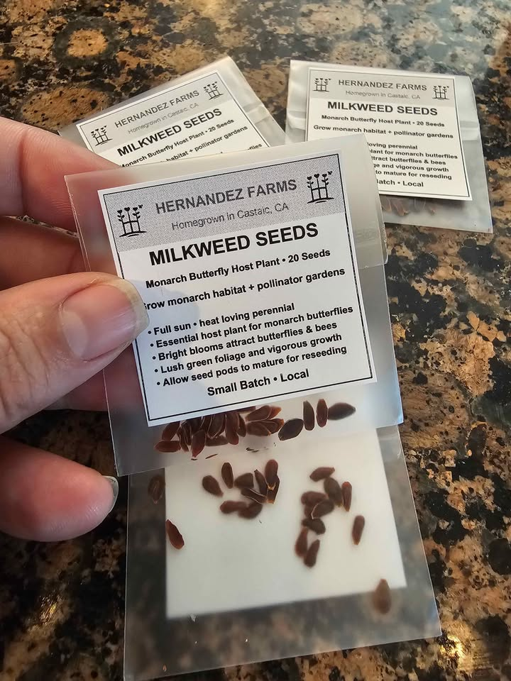 Hernandez Farms seed packets